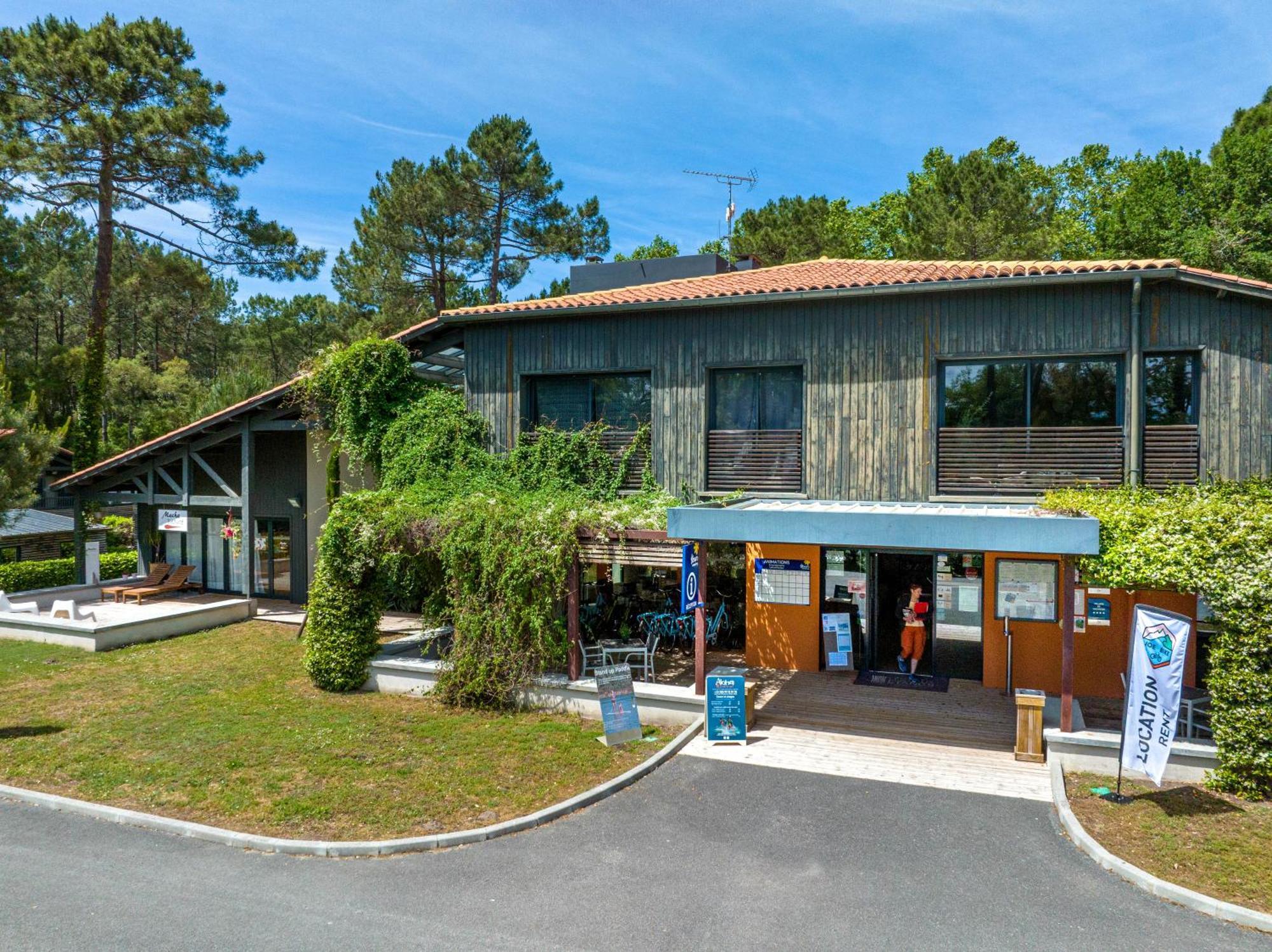 Camping-Village Vacances Les Deux Etangs Seignosse Exteriér fotografie