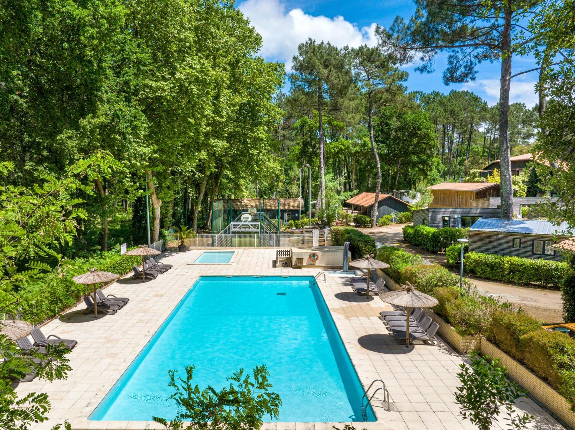 Camping-Village Vacances Les Deux Etangs Seignosse Exteriér fotografie