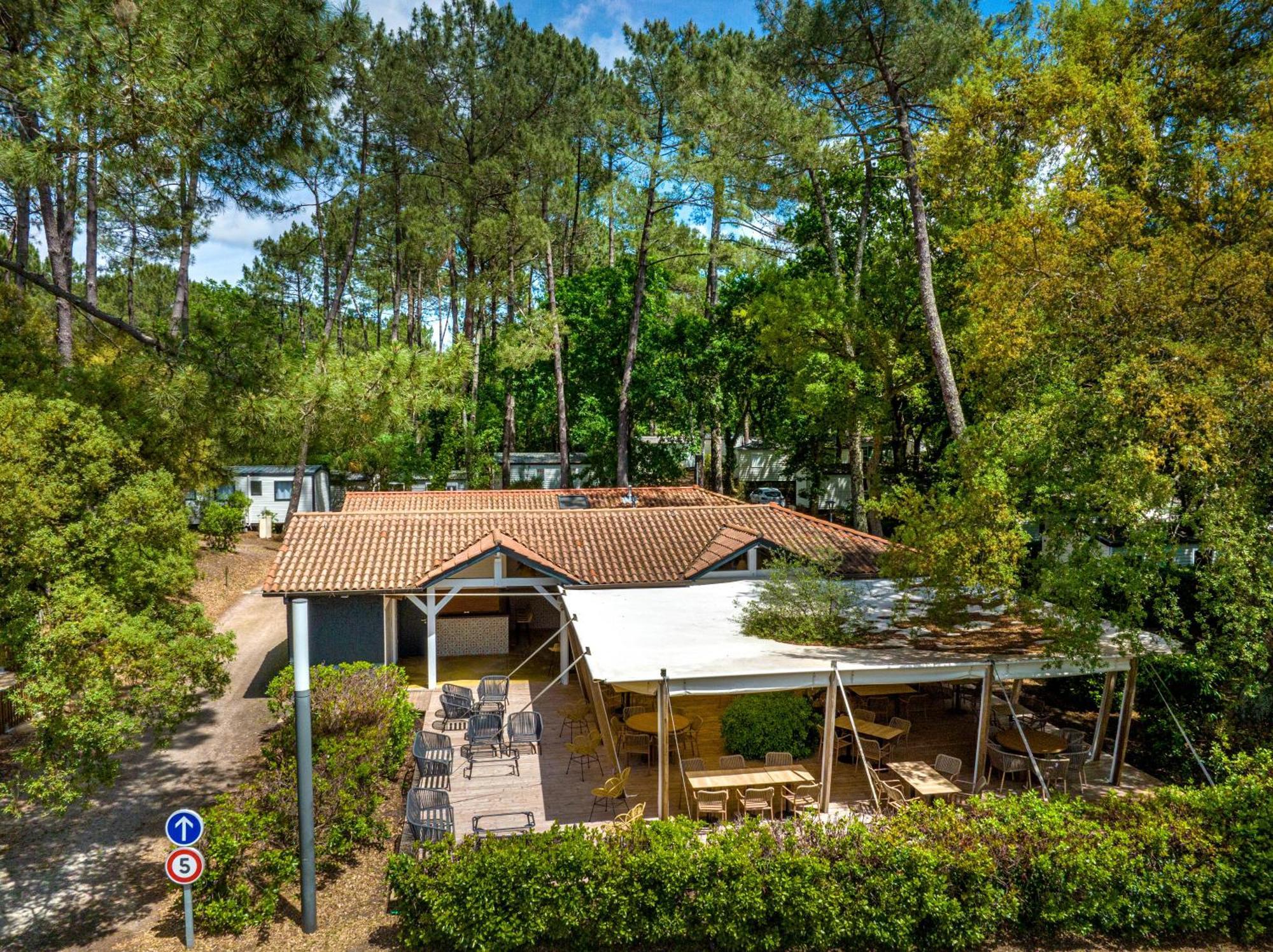 Camping-Village Vacances Les Deux Etangs Seignosse Exteriér fotografie